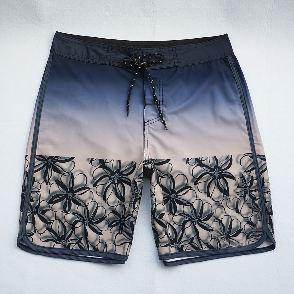 Men's Summer Beach Shorts - In Stock | 4-Way Stretch, Solid & Minimalist | Quick-Drying, Water-Resistant, Sun-Protective & Breathable | Customizable Logo | Athletic Style