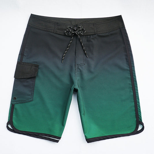 Men's Summer Beach Shorts - In Stock | 4-Way Stretch, Solid & Minimalist | Quick-Drying, Water-Resistant, Sun-Protective & Breathable | Customizable Logo | Athletic Style