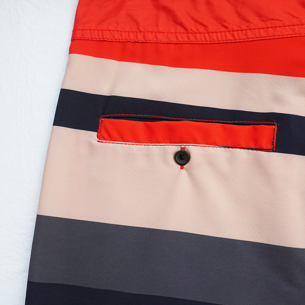 Men's Beach Shorts - In Stock | 4-Way Stretch Fabric, Digital Printing | Quick-Drying, Breathable, Water-Resistant & Sun-Protective | Cool Touch & Drape | Comfort-Focused