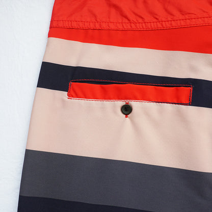 Men's Beach Shorts - In Stock | 4-Way Stretch Fabric, Digital Printing | Quick-Drying, Breathable, Water-Resistant & Sun-Protective | Cool Touch & Drape | Comfort-Focused