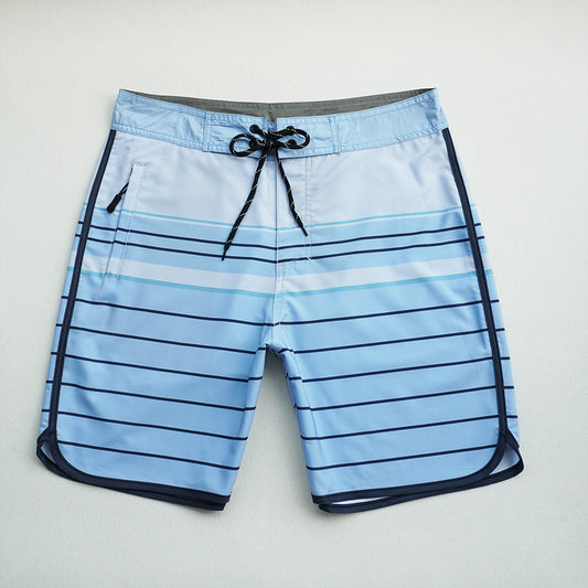 Men's Beach Shorts - In Stock | 4-Way Stretch Fabric, Digital Printing | Quick-Drying, Breathable, Water-Resistant & Sun-Protective | Cool Touch & Drape | Comfort-Focused