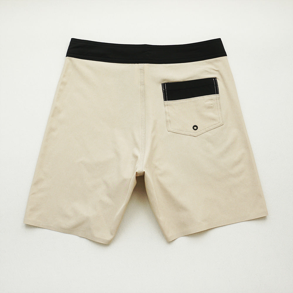Men's Beach Shorts - Newly Upgraded | Seamless Fit Tech, 4-Way Stretch Fabric | Lightweight, Breathable, Cool-to-Touch & Sun-Protective | Athletic Design