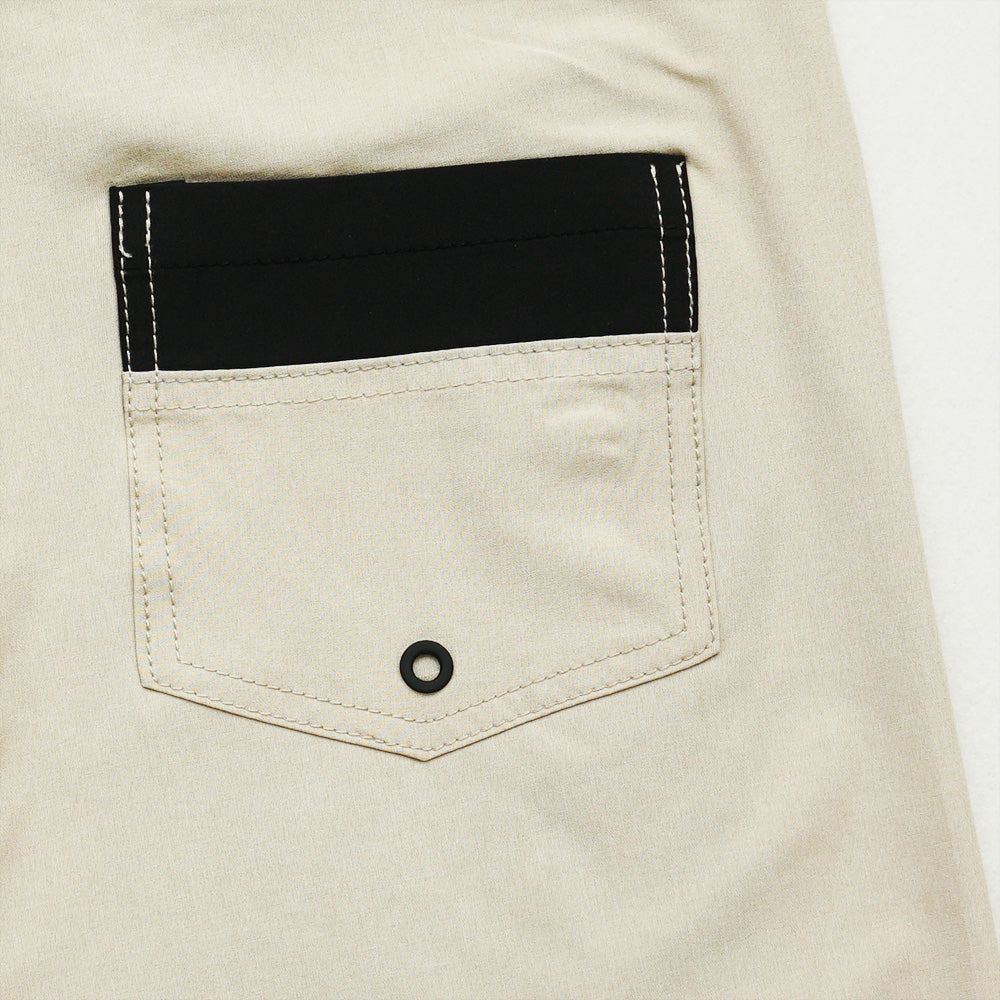 Men's Beach Shorts - Newly Upgraded | Seamless Fit Tech, 4-Way Stretch Fabric | Lightweight, Breathable, Cool-to-Touch & Sun-Protective | Athletic Design