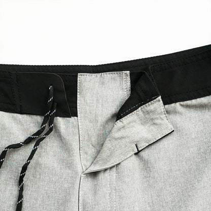 Men's Beach Shorts - Newly Upgraded | Seamless Fit Tech, 4-Way Stretch Fabric | Lightweight, Breathable, Cool-to-Touch & Sun-Protective | Athletic Design
