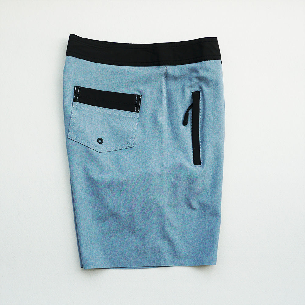 Men's Beach Shorts - Newly Upgraded | Seamless Fit Tech, 4-Way Stretch Fabric | Lightweight, Breathable, Cool-to-Touch & Sun-Protective | Athletic Design