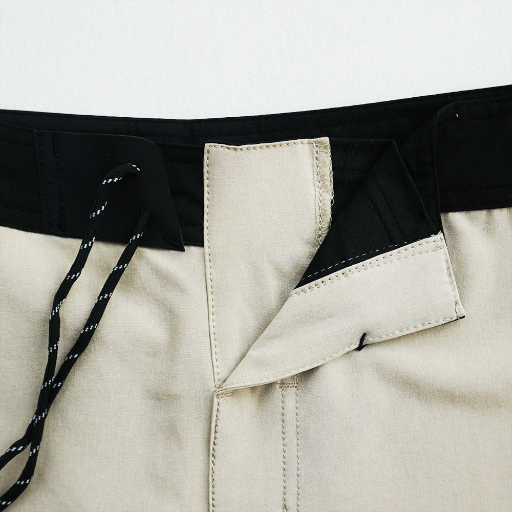 Men's Beach Shorts - Newly Upgraded | Seamless Fit Tech, 4-Way Stretch Fabric | Lightweight, Breathable, Cool-to-Touch & Sun-Protective | Athletic Design