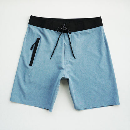 Men's Beach Shorts - Newly Upgraded | Seamless Fit Tech, 4-Way Stretch Fabric | Lightweight, Breathable, Cool-to-Touch & Sun-Protective | Athletic Design