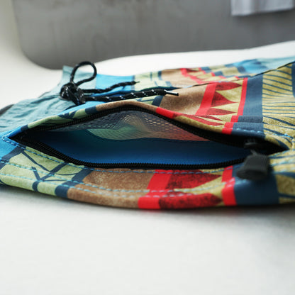 Men's Beach Shorts - In Stock | 4-Way Stretch Fabric, Digital Printing | Quick-Drying, Breathable, Water-Resistant & Sun-Protective | Cool Touch & Drape | Comfort-Focused