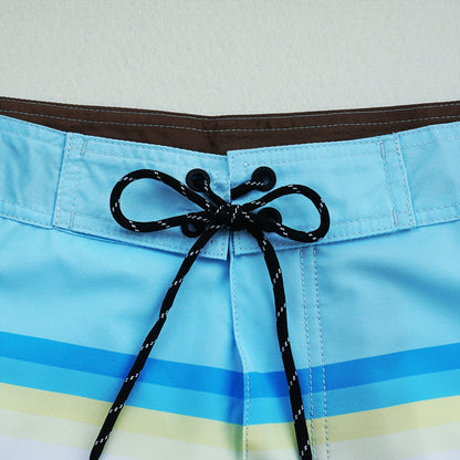 Men's Beach Shorts - In Stock | 4-Way Stretch Fabric, Digital Printing | Quick-Drying, Breathable, Water-Resistant & Sun-Protective | Cool Touch & Drape | Comfort-Focused