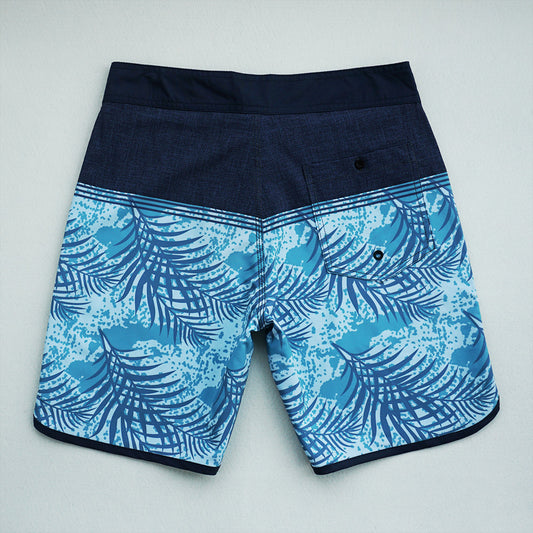 Men's Beach Shorts - In Stock | 4-Way Stretch Fabric, Digital Printing | Quick-Drying, Breathable, Water-Resistant & Sun-Protective | Cool Touch & Drape | Comfort-Focused