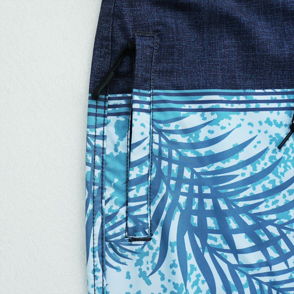 Men's Beach Shorts - In Stock | 4-Way Stretch Fabric, Digital Printing | Quick-Drying, Breathable, Water-Resistant & Sun-Protective | Cool Touch & Drape | Comfort-Focused