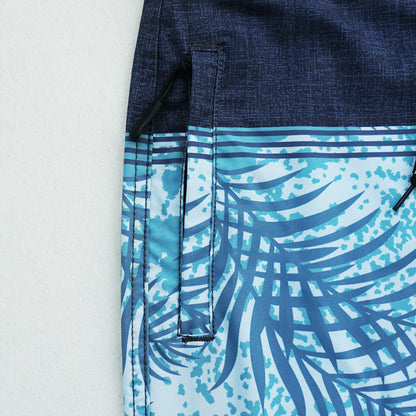 Men's Beach Shorts - In Stock | 4-Way Stretch Fabric, Digital Printing | Quick-Drying, Breathable, Water-Resistant & Sun-Protective | Cool Touch & Drape | Comfort-Focused