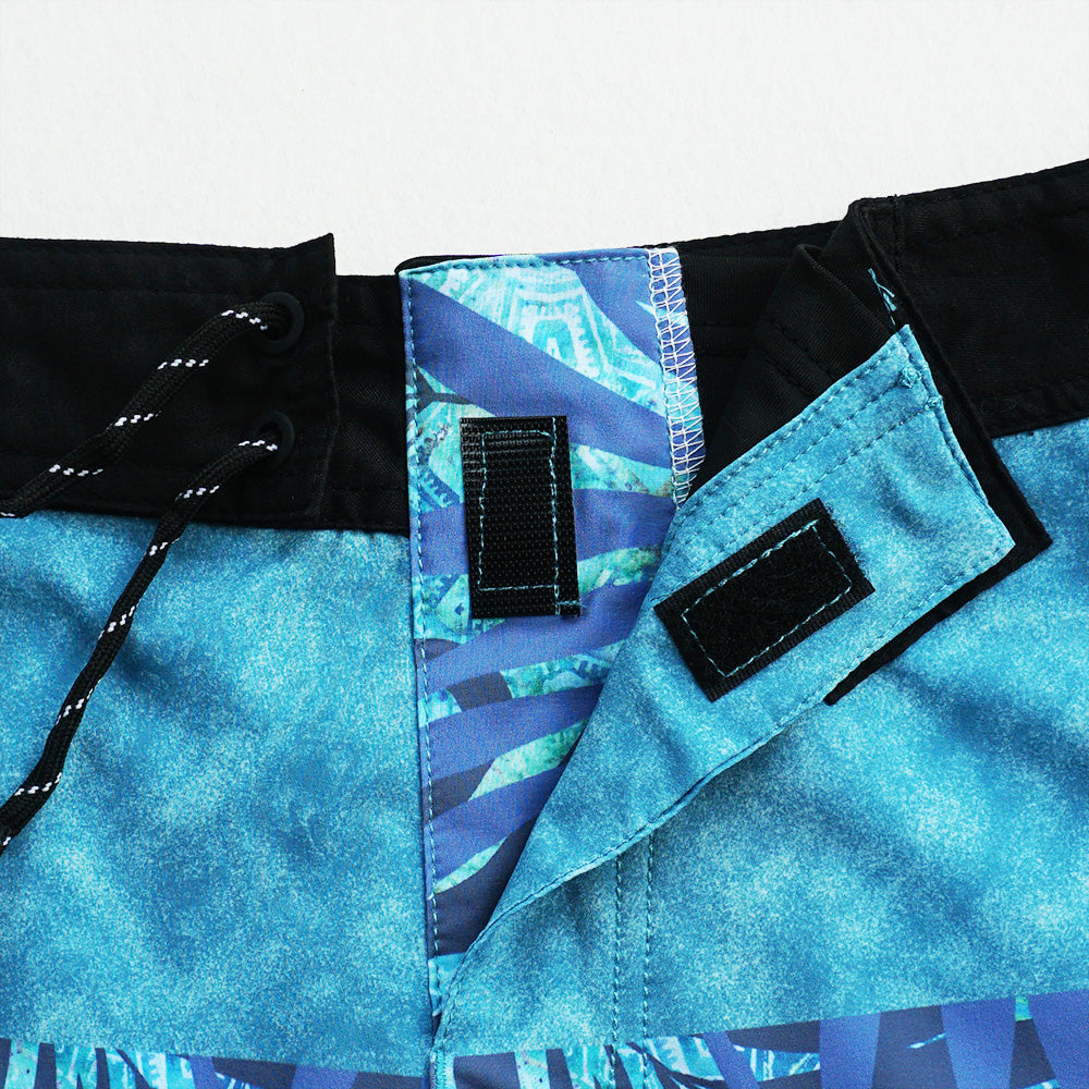 Men's Beach Shorts - In Stock | 4-Way Stretch Fabric, Digital Printing | Quick-Drying, Breathable, Water-Resistant & Sun-Protective | Cool Touch & Drape | Comfort-Focused