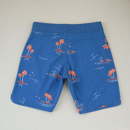 Men's Beach Shorts - In Stock | 4-Way Stretch Fabric, Digital Printing | Quick-Drying, Breathable, Water-Resistant & Sun-Protective | Cool Touch & Drape | Comfort-Focused