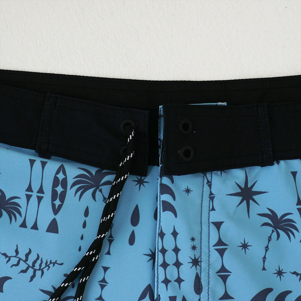 Men's Beach Shorts - In Stock | 4-Way Stretch Fabric, Digital Printing | Quick-Drying, Breathable, Water-Resistant & Sun-Protective | Cool Touch & Drape | Comfort-Focused