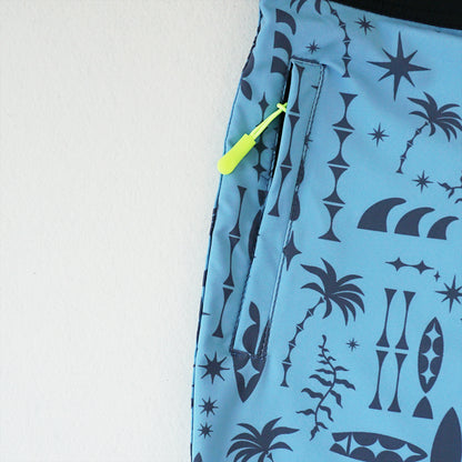 Men's Beach Shorts - In Stock | 4-Way Stretch Fabric, Digital Printing | Quick-Drying, Breathable, Water-Resistant & Sun-Protective | Cool Touch & Drape | Comfort-Focused