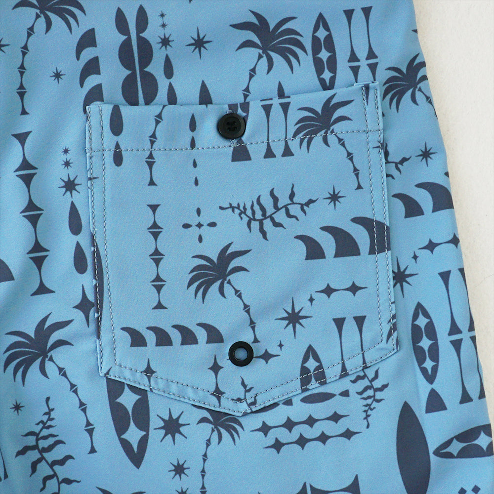 Men's Beach Shorts - In Stock | 4-Way Stretch Fabric, Digital Printing | Quick-Drying, Breathable, Water-Resistant & Sun-Protective | Cool Touch & Drape | Comfort-Focused