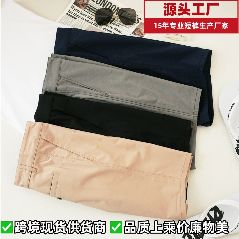 Men's New 4-Pocket Business Shorts - In Stock | Lightweight, Breathable & Comfortable | 4-Way Stretch Fabric | Casual & Commuter-Friendly