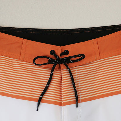 Men's Beach Shorts - In Stock | 4-Way Stretch Fabric, Digital Printing | Quick-Drying, Breathable, Water-Resistant & Sun-Protective | Cool Touch & Drape | Comfort-Focused