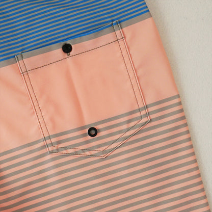 Men's Beach Shorts - In Stock | 4-Way Stretch Fabric, Digital Printing | Quick-Drying, Breathable, Water-Resistant & Sun-Protective | Cool Touch & Drape | Comfort-Focused