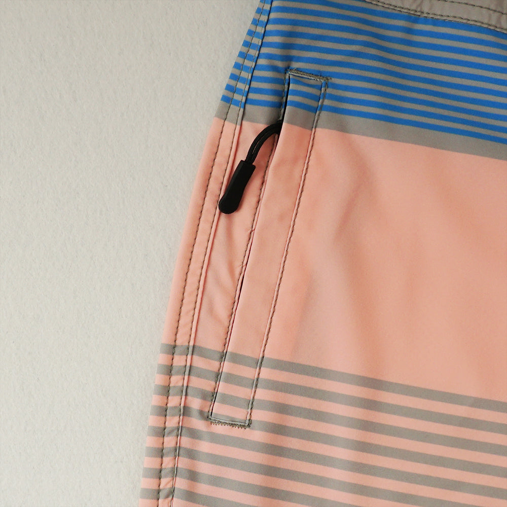 Men's Beach Shorts - In Stock | 4-Way Stretch Fabric, Digital Printing | Quick-Drying, Breathable, Water-Resistant & Sun-Protective | Cool Touch & Drape | Comfort-Focused