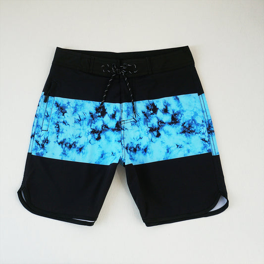 Men's Beach Shorts - In Stock | 4-Way Stretch Fabric, Digital Printing | Quick-Drying, Breathable, Water-Resistant & Sun-Protective | Cool Touch & Drape | Comfort-Focused
