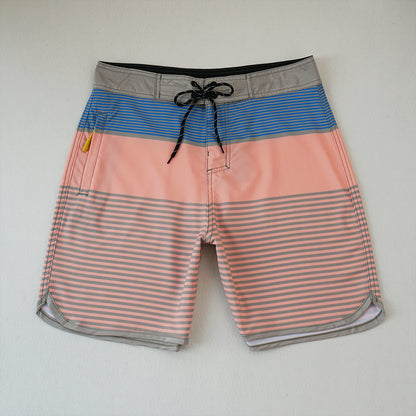 Men's Beach Shorts - In Stock | 4-Way Stretch Fabric, Digital Printing | Quick-Drying, Breathable, Water-Resistant & Sun-Protective | Cool Touch & Drape | Comfort-Focused