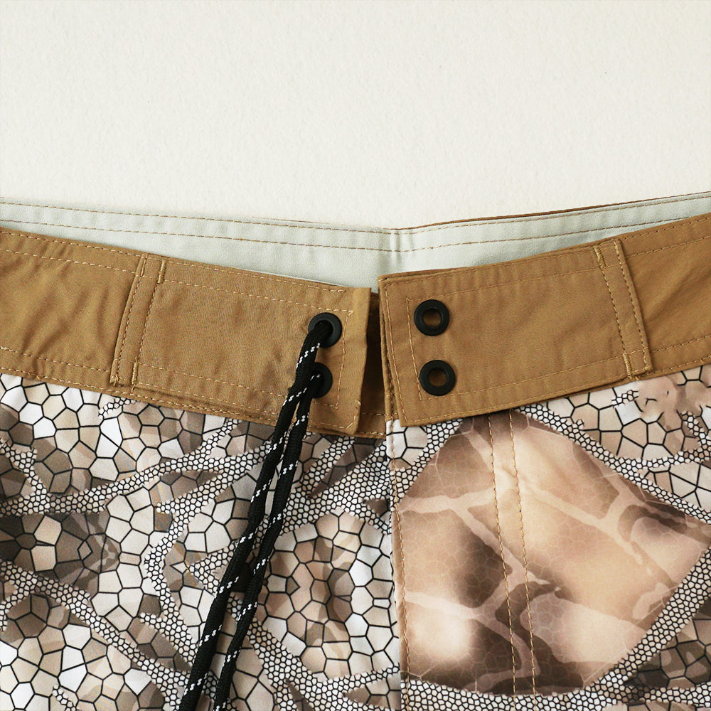 Men's Beach Shorts - In Stock | 4-Way Stretch Fabric, Digital Printing | Quick-Drying, Breathable, Water-Resistant & Sun-Protective | Cool Touch & Drape | Comfort-Focused