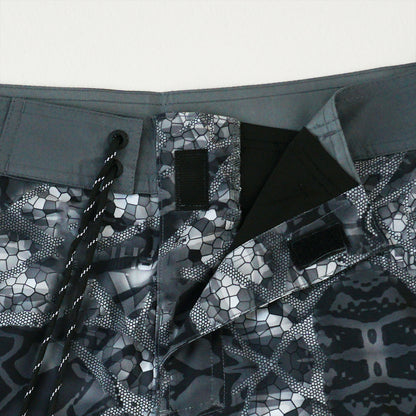 Men's Beach Shorts - In Stock | 4-Way Stretch Fabric, Digital Printing | Quick-Drying, Breathable, Water-Resistant & Sun-Protective | Cool Touch & Drape | Comfort-Focused