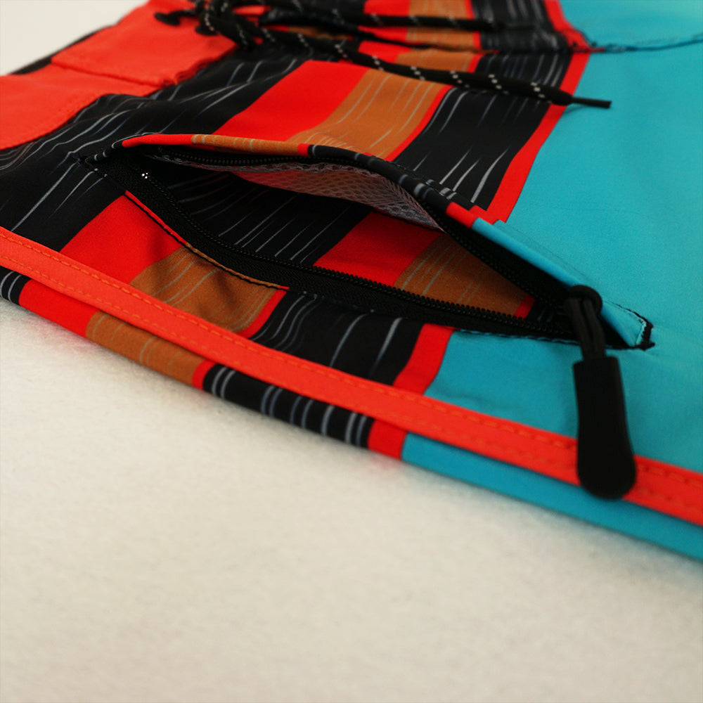 Men's Beach Shorts - In Stock | 4-Way Stretch Fabric, Digital Printing | Quick-Drying, Breathable, Water-Resistant & Sun-Protective | Cool Touch & Drape | Comfort-Focused