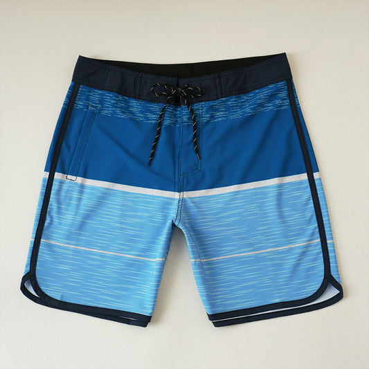 Men's Beach Shorts - In Stock | 4-Way Stretch Fabric, Digital Printing | Quick-Drying, Breathable, Water-Resistant & Sun-Protective | Cool Touch & Drape | Comfort-Focused