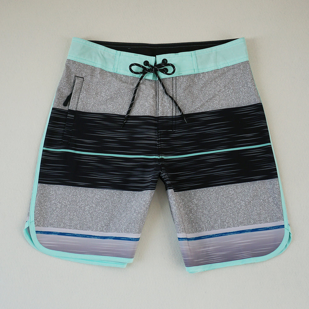 Men's Beach Shorts - In Stock | 4-Way Stretch Fabric, Digital Printing | Quick-Drying, Breathable, Water-Resistant & Sun-Protective | Cool Touch & Drape | Comfort-Focused