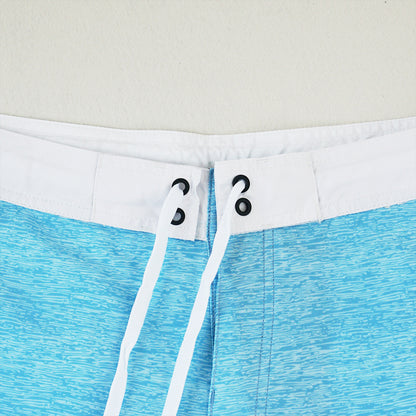 Men's Beach Shorts - In Stock | 4-Way Stretch Fabric, Digital Printing | Quick-Drying, Breathable, Water-Resistant & Sun-Protective | Cool Touch & Drape | Comfort-Focused
