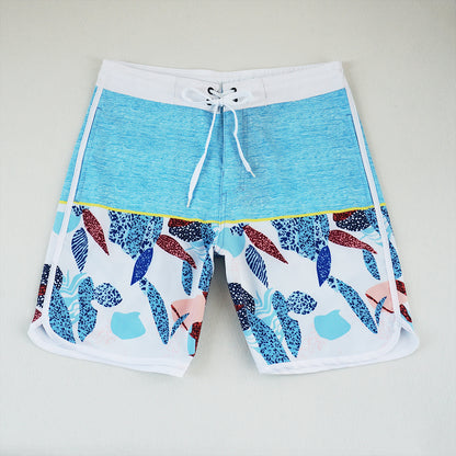 Men's Beach Shorts - In Stock | 4-Way Stretch Fabric, Digital Printing | Quick-Drying, Breathable, Water-Resistant & Sun-Protective | Cool Touch & Drape | Comfort-Focused
