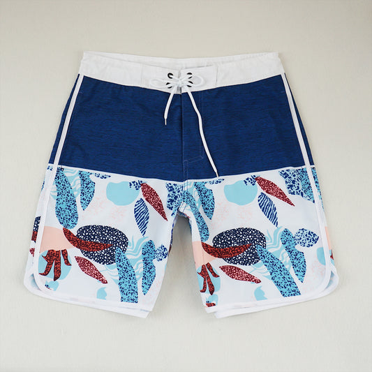 Men's Beach Shorts - In Stock | 4-Way Stretch Fabric, Digital Printing | Quick-Drying, Breathable, Water-Resistant & Sun-Protective | Cool Touch & Drape | Comfort-Focused