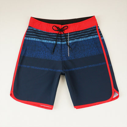 Men's Beach Shorts - In Stock | 4-Way Stretch Fabric, Digital Printing | Quick-Drying, Breathable, Water-Resistant & Sun-Protective | Cool Touch & Drape | Comfort-Focused