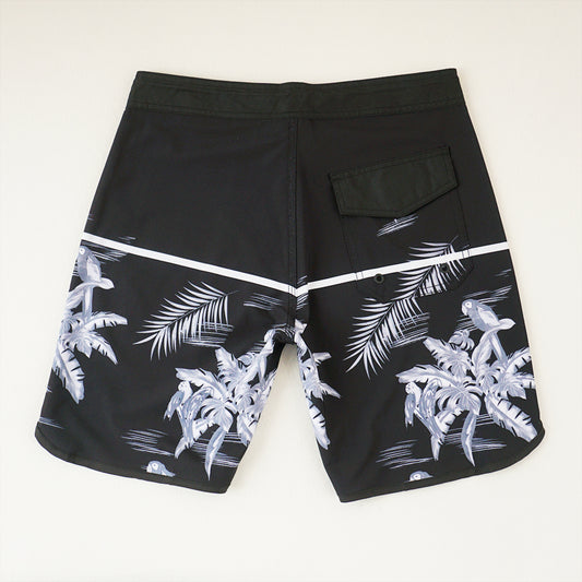 Men's Beach Shorts - In Stock | 4-Way Stretch Fabric, Digital Printing | Quick-Drying, Breathable, Water-Resistant & Sun-Protective | Cool Touch & Drape | Comfort-Focused