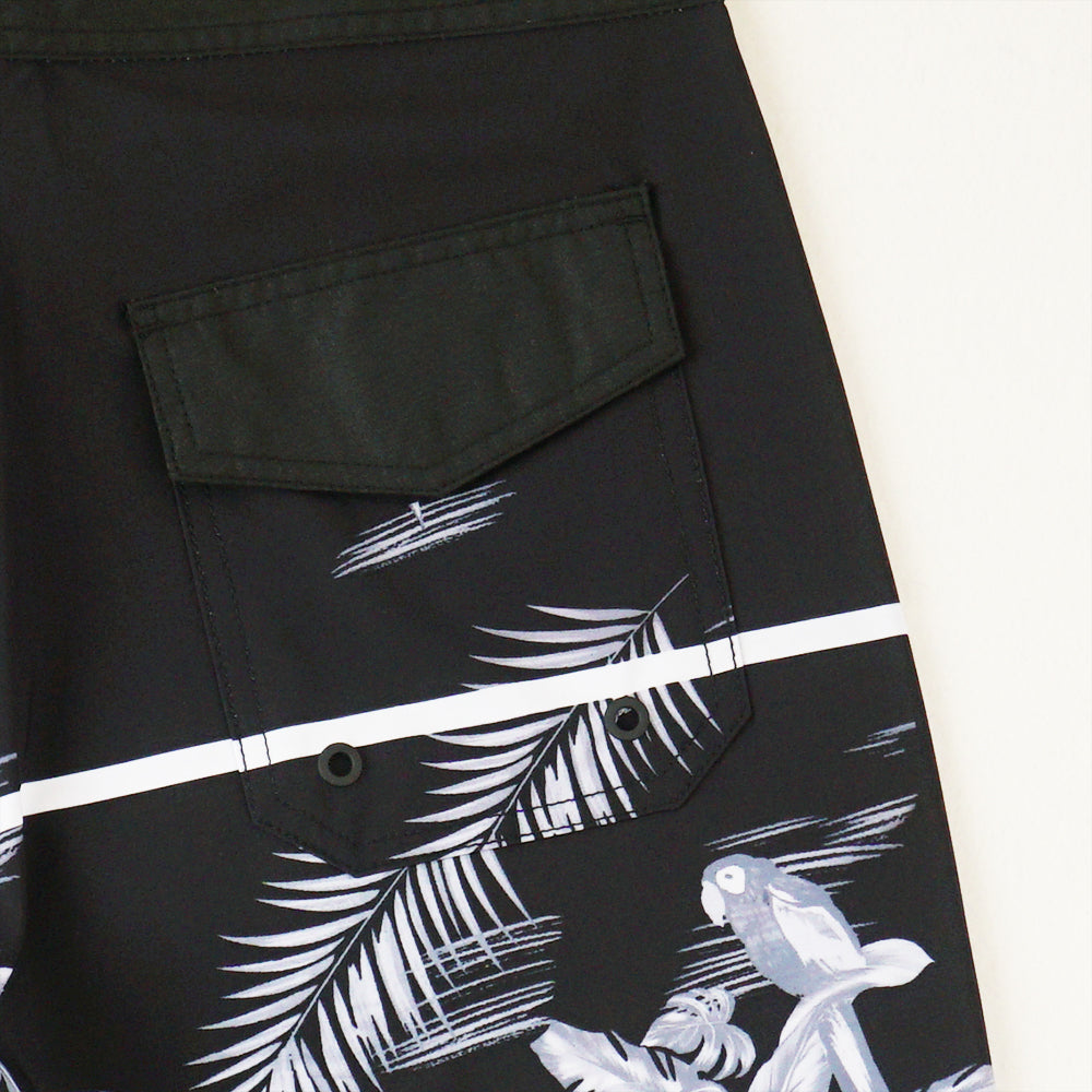 Men's Beach Shorts - In Stock | 4-Way Stretch Fabric, Digital Printing | Quick-Drying, Breathable, Water-Resistant & Sun-Protective | Cool Touch & Drape | Comfort-Focused