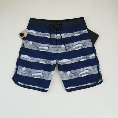 Men's Beach Shorts - In Stock | 4-Way Stretch Fabric, Digital Printing | Quick-Drying, Breathable, Water-Resistant & Sun-Protective | Cool Touch & Drape | Comfort-Focused