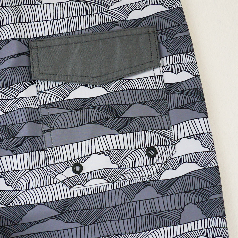 Men's Beach Shorts - In Stock | 4-Way Stretch Fabric, Digital Printing | Quick-Drying, Breathable, Water-Resistant & Sun-Protective | Cool Touch & Drape | Comfort-Focused