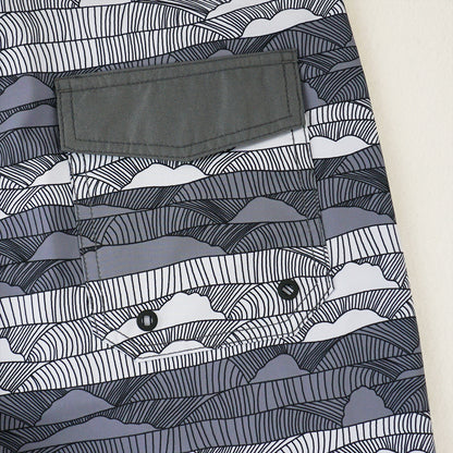 Men's Beach Shorts - In Stock | 4-Way Stretch Fabric, Digital Printing | Quick-Drying, Breathable, Water-Resistant & Sun-Protective | Cool Touch & Drape | Comfort-Focused
