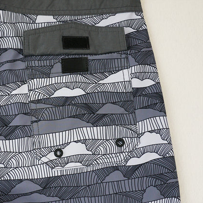 Men's Beach Shorts - In Stock | 4-Way Stretch Fabric, Digital Printing | Quick-Drying, Breathable, Water-Resistant & Sun-Protective | Cool Touch & Drape | Comfort-Focused