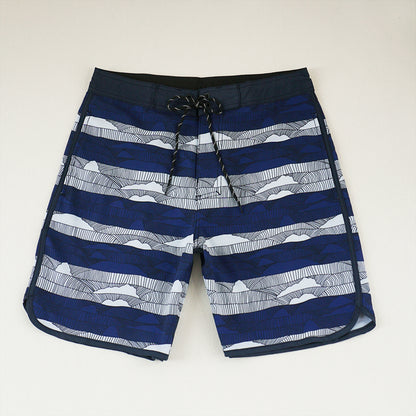 Men's Beach Shorts - In Stock | 4-Way Stretch Fabric, Digital Printing | Quick-Drying, Breathable, Water-Resistant & Sun-Protective | Cool Touch & Drape | Comfort-Focused