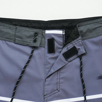 Men's Beach Shorts - In Stock | 4-Way Stretch Fabric, Digital Printing | Quick-Drying, Breathable, Water-Resistant & Sun-Protective | Cool Touch & Drape | Comfort-Focused