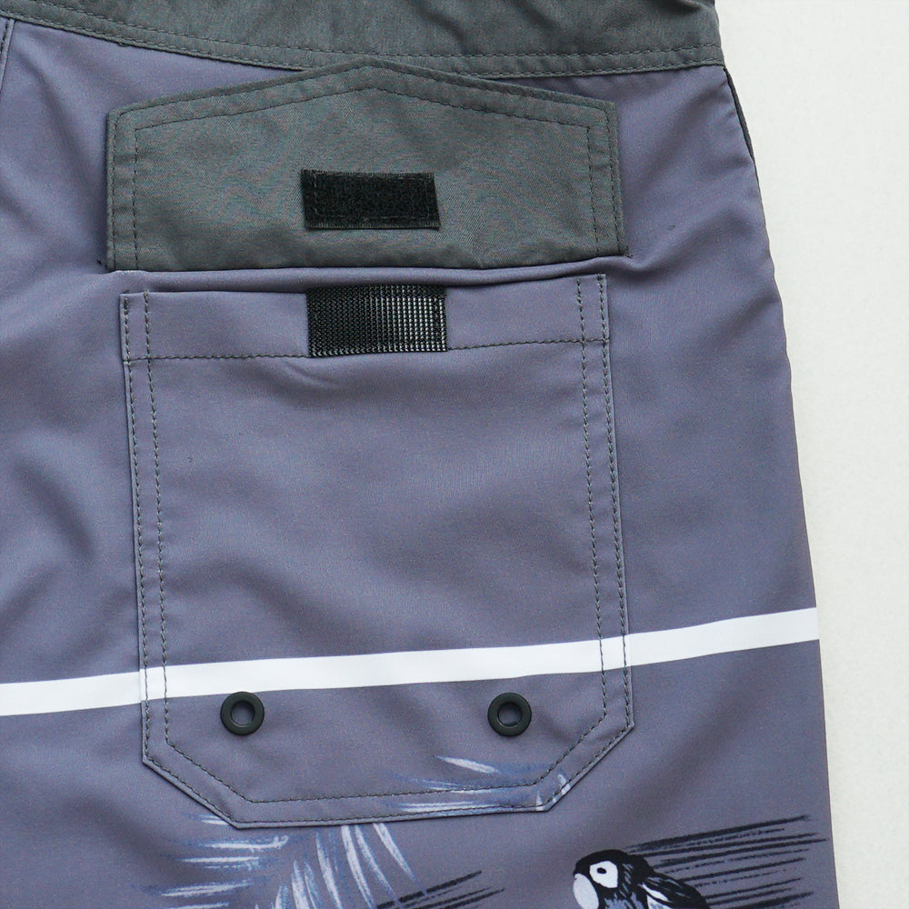 Men's Beach Shorts - In Stock | 4-Way Stretch Fabric, Digital Printing | Quick-Drying, Breathable, Water-Resistant & Sun-Protective | Cool Touch & Drape | Comfort-Focused