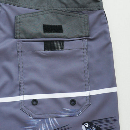Men's Beach Shorts - In Stock | 4-Way Stretch Fabric, Digital Printing | Quick-Drying, Breathable, Water-Resistant & Sun-Protective | Cool Touch & Drape | Comfort-Focused