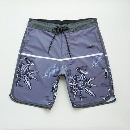 Men's Beach Shorts - In Stock | 4-Way Stretch Fabric, Digital Printing | Quick-Drying, Breathable, Water-Resistant & Sun-Protective | Cool Touch & Drape | Comfort-Focused