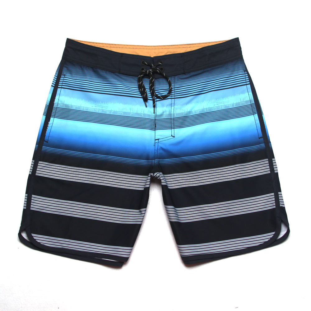 Men's Beach Shorts - In Stock | 4-Way Stretch Fabric, Digital Printing | Quick-Drying, Breathable, Water-Resistant & Sun-Protective | Cool Touch & Drape | Comfort-Focused