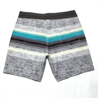 Men's Beach Shorts - In Stock | 4-Way Stretch Fabric, Digital Printing | Quick-Drying, Breathable, Water-Resistant & Sun-Protective | Cool Touch & Drape | Comfort-Focused