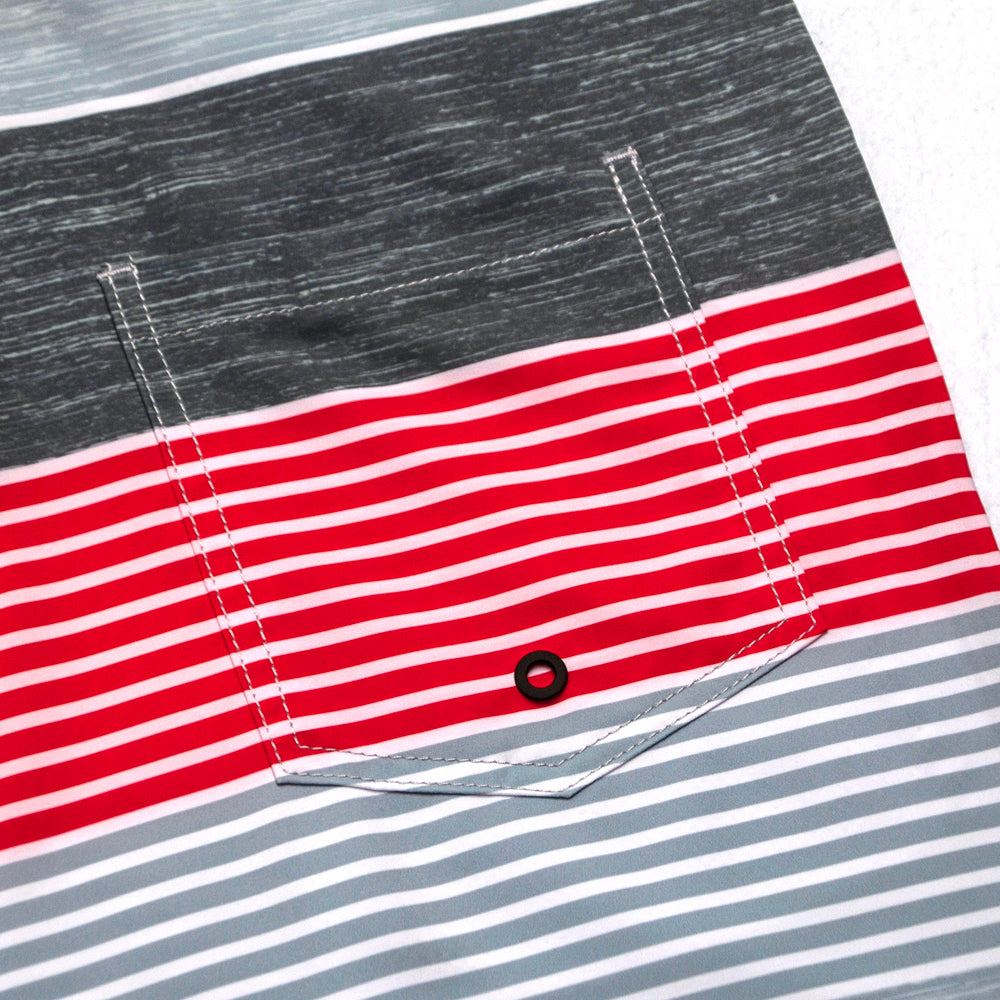 Men's Beach Shorts - In Stock | 4-Way Stretch Fabric, Digital Printing | Quick-Drying, Breathable, Water-Resistant & Sun-Protective | Cool Touch & Drape | Comfort-Focused